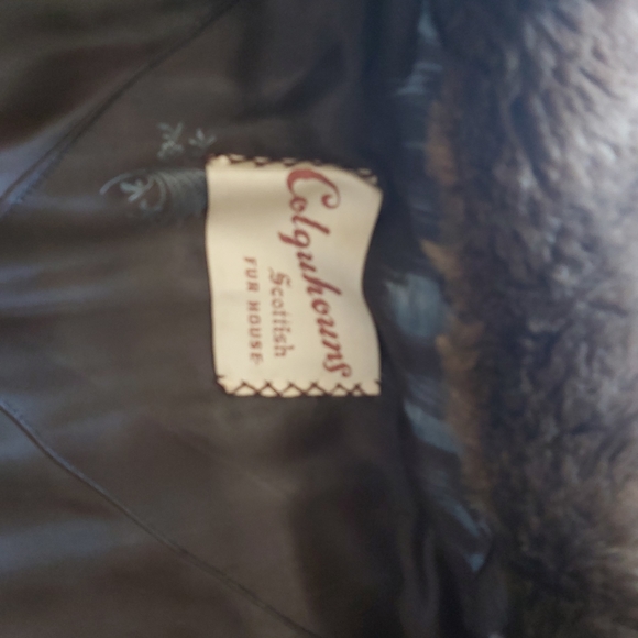 Lovely soft brown vintage Scottish fur coat - Picture 4 of 7